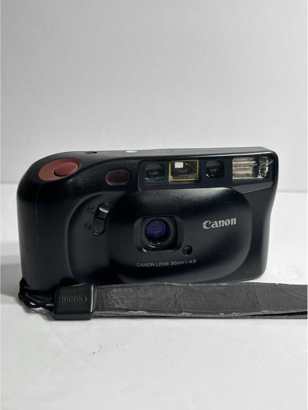 Canon Sure Shot Joy 35mm Point & Shoot Film Camera, Auto Focus/Exposure, Flash